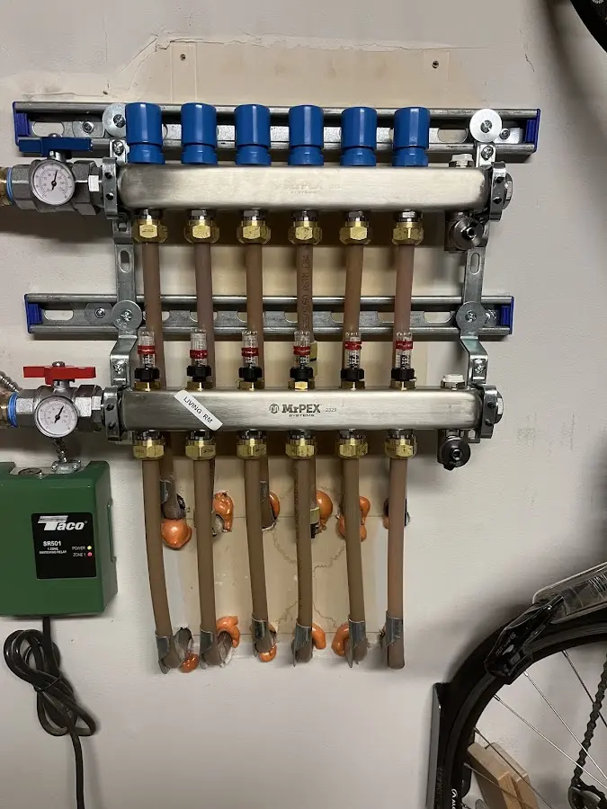 Plumber performing Leak Detection at a residential property in Little River